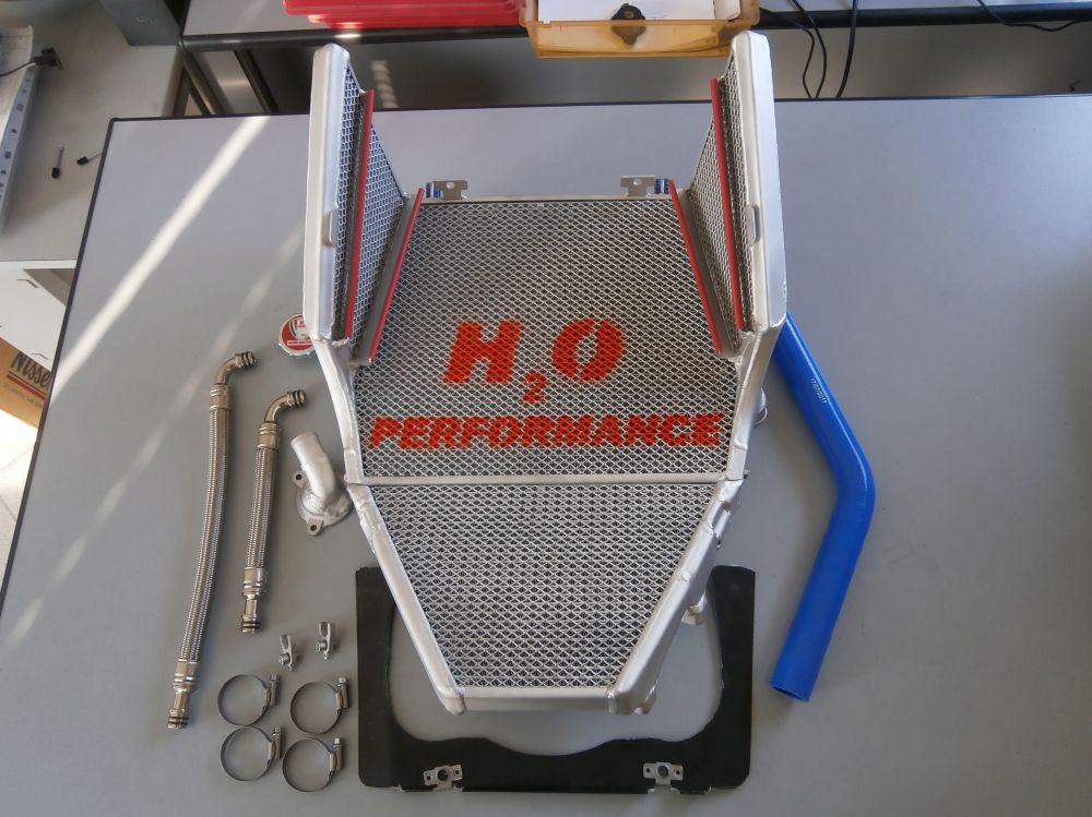 MV AGUSTA F4/F4RR GALLETTO OVERSIZE RADIATOR/OIL COOLER KIT H2O PERFORMANCE ART 311 evo