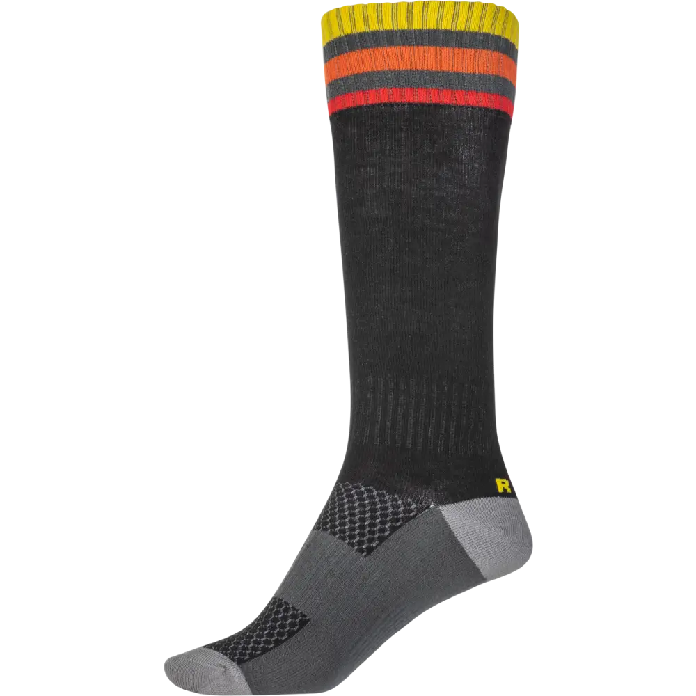 Mx Socks Thin Black Lg/Xl