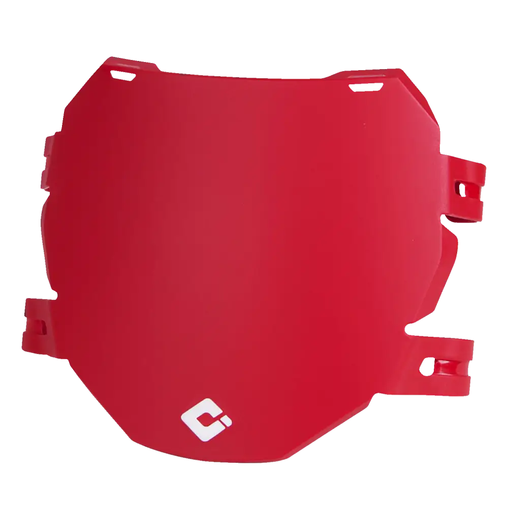 ODI Downhill Number Plate - Front - Aaron Gwin - Red D70DP-R