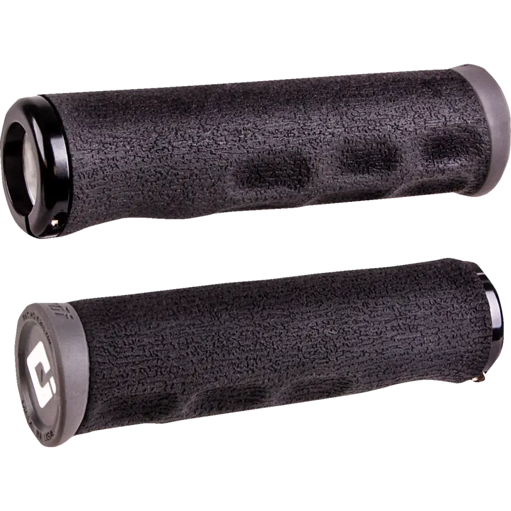 ODI F-1 Series v2.1 Grips - Lock-On - Tinker Juarez Signature Dread Lock - Black D36DLB-B