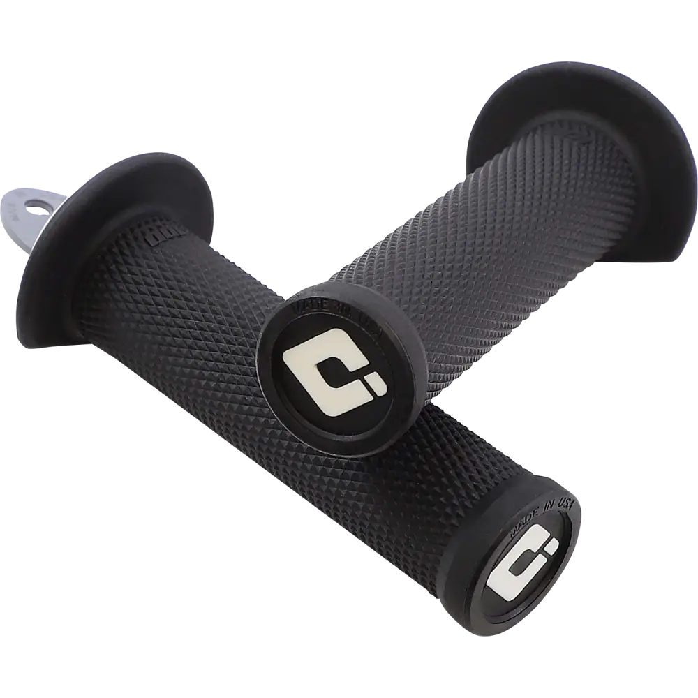 ODI Grips - Ruffian - ATV/PWC - Black/Silver J33RFB-S