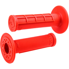 ODI Grips - Ruffian - Half Waffle - Fluorescent Orange H01RFFO