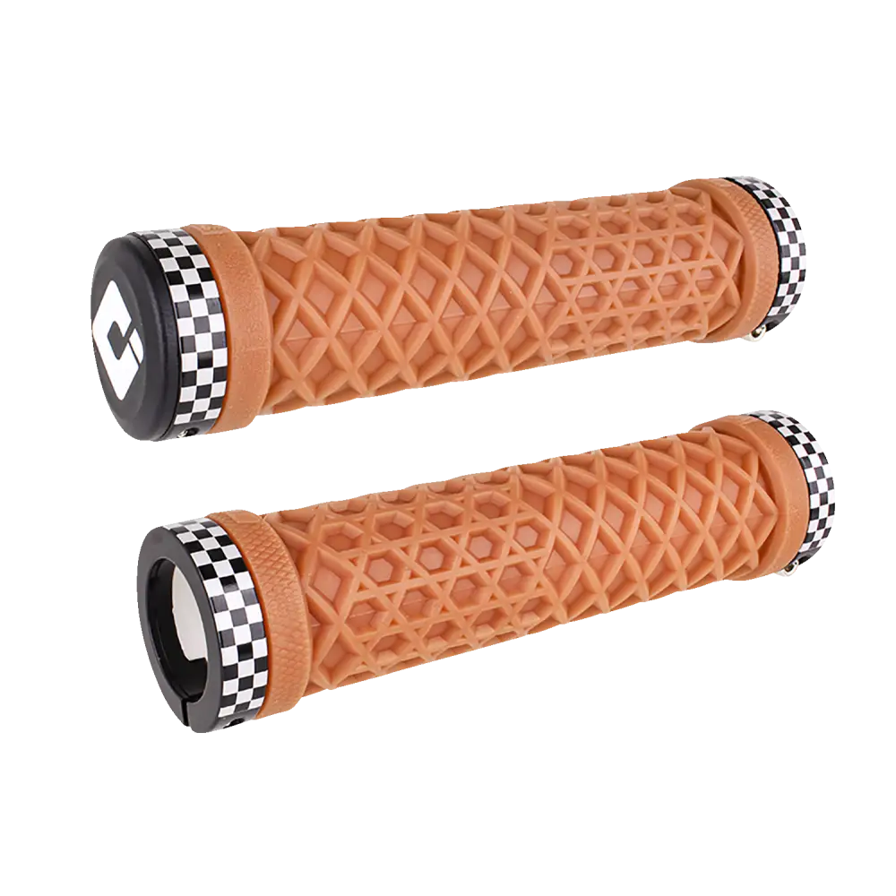 ODI Grips - Vans - ATV - Gum/Checkerboard D30VNGR-BC