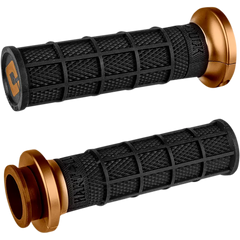 ODI Hart-Luck Signature V-Twin Lock-On* Grips - TBW - Black/Bronze V31HTW-BZ-Z