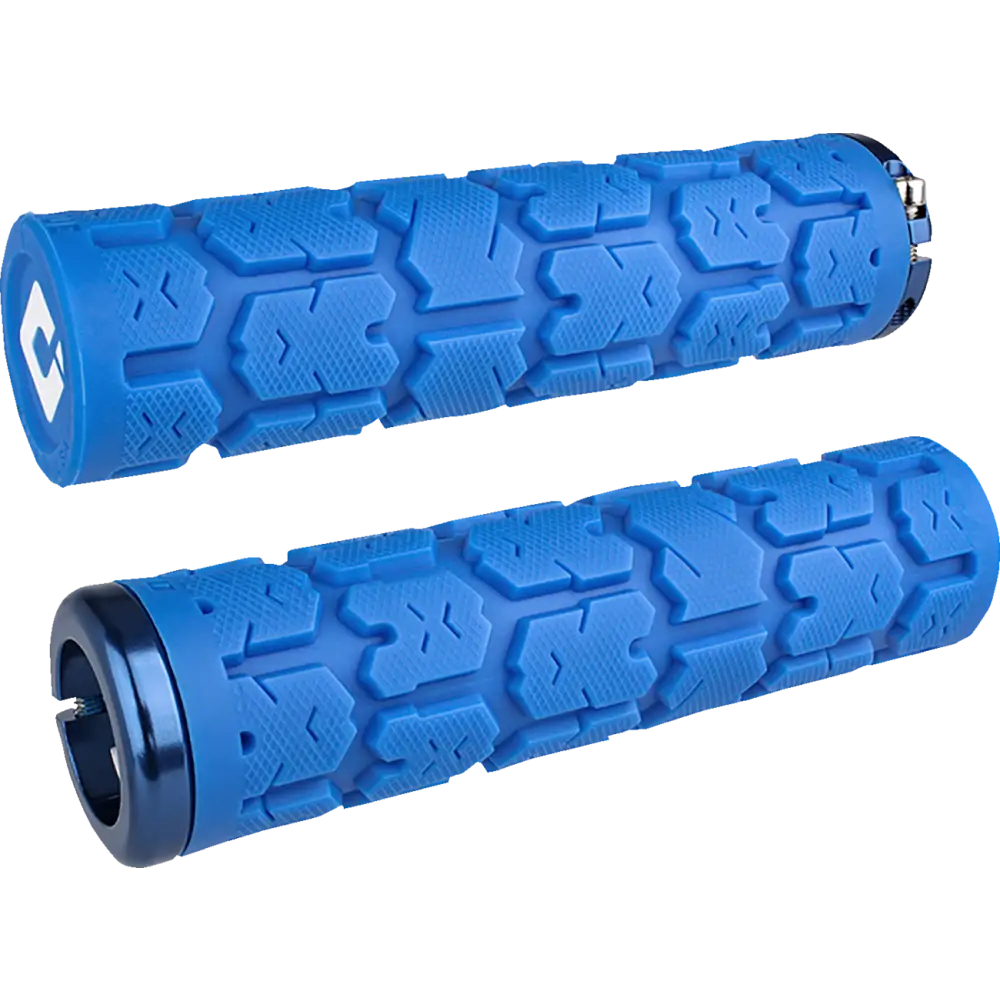 ODI Rogue 2.1 Lock-On Grips - PWC - Medium Blue/Blue L33RGU-U