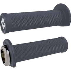ODI Ruffian 2.1 Lock-On Grips - ATV/PWC - Graphite/Silver J33RFH-S
