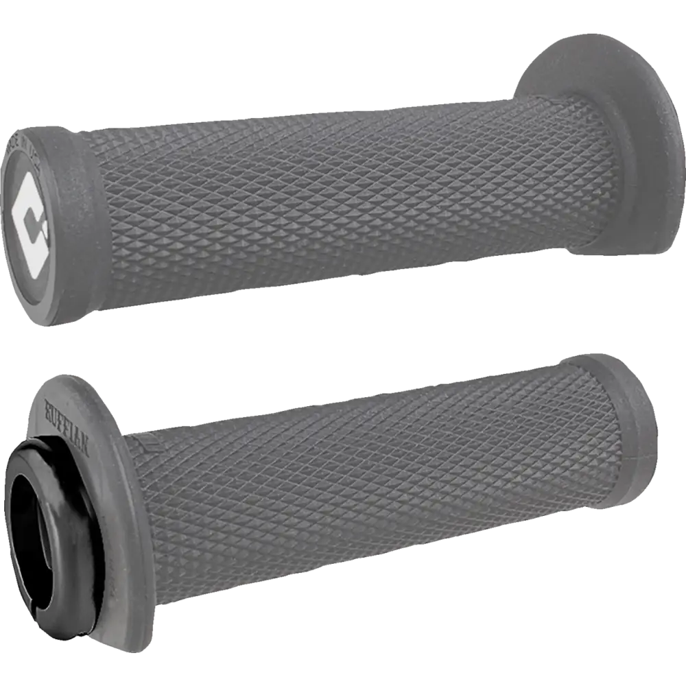 ODI Ruffian 2.1 Lock-On Grips - ATV/PWC - Gray/Black J33RFG-B