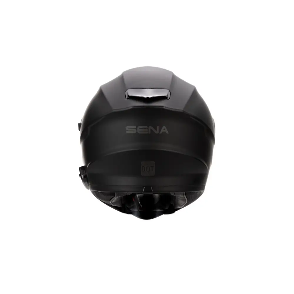 Outforce Full Face Helmet Bluetooth Matte Black 2x