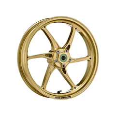 OZ CATTIVA FORGED MAGNESIUM FRONT WHEEL: HONDA CBR600RR ’07-’18 - Gold - wheels
