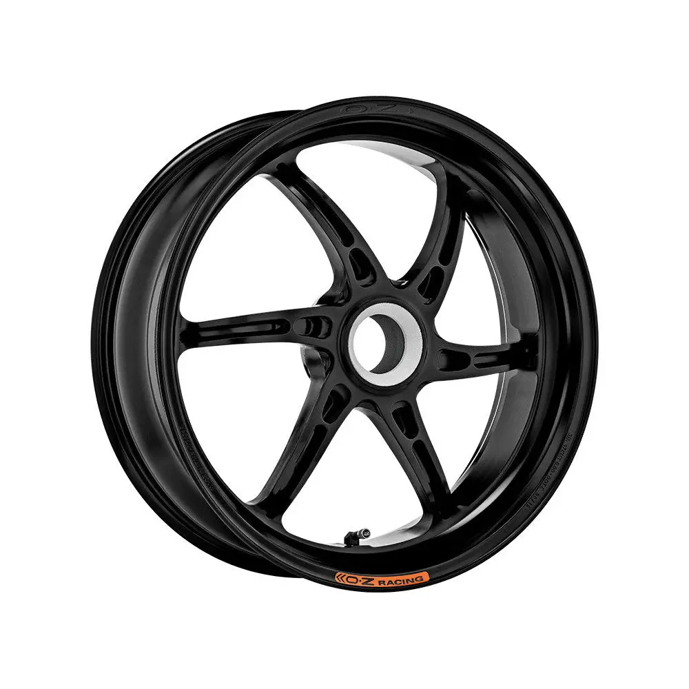 OZ CATTIVA FORGED MAGNESIUM REAR WHEEL: DUCATI LARGE HUB - 17’’ x 5.5’’ - Matte Black - wheels