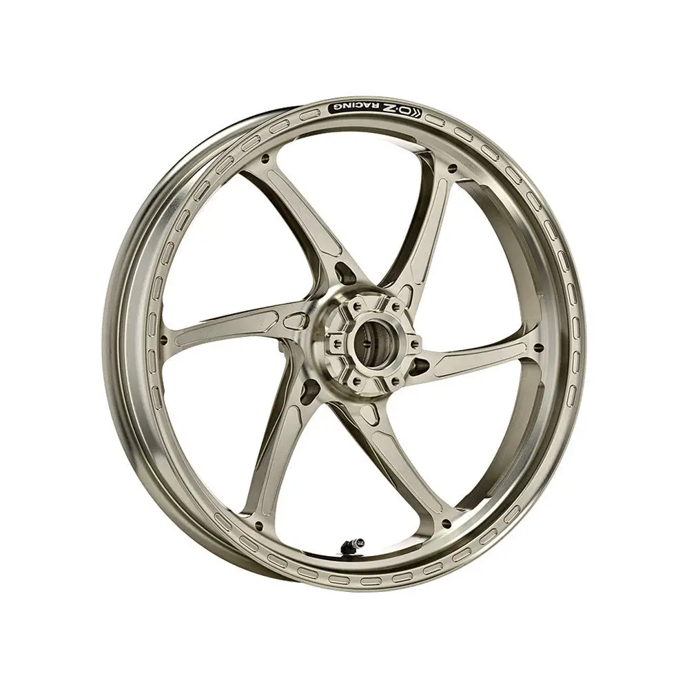 OZ GASS RS-A FORGED ALUMINUM FRONT WHEEL: BMW S1000RR (2020 + ) / S1000R (2021 + ) (TO REPLACE FACTORY CAST WHEELS)