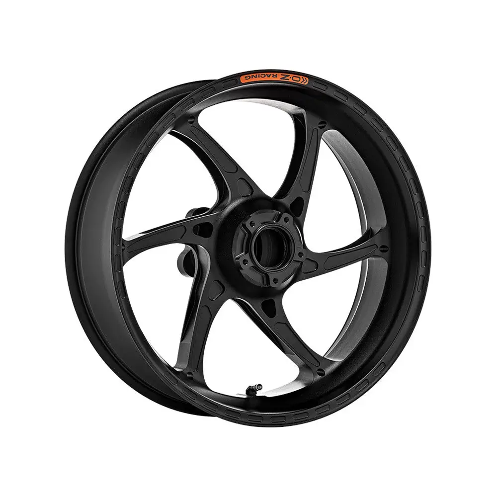 OZ GASS RS-A FORGED ALUMINUM REAR WHEEL: APRILIA RSV 1000 R / Tuono / Mille - Matte Black - wheels