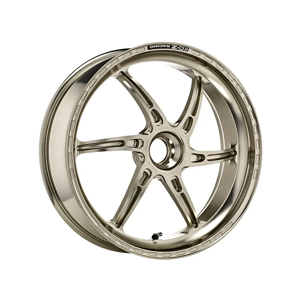 OZ GASS RS-A FORGED ALUMINUM REAR WHEEL: LARGE HUB DUCATI -17’’ x 6’’ - Titanium - wheels