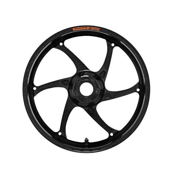 OZ Racing GASS Rear Wheel | Suzuki GSX-R1000 (09-16) | Forged Aluminum - Gloss Black Anodized - wheels