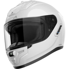 Phantom Ff Mesh Com Helmet Glossy White 2x
