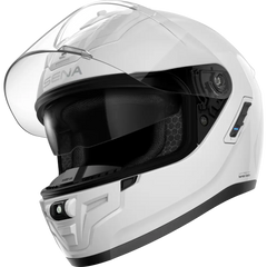Phantom Ff Mesh Com Helmet Glossy White Lg