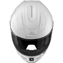 Phantom Ff Mesh Com Helmet Glossy White Lg