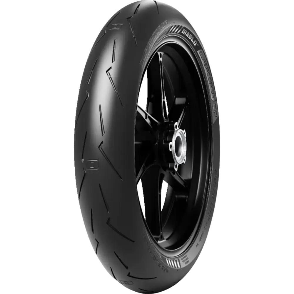 PIRELLI Diablo Supercorsa SP-V4 Tires | Front and Rear - Front / 110/70ZR17