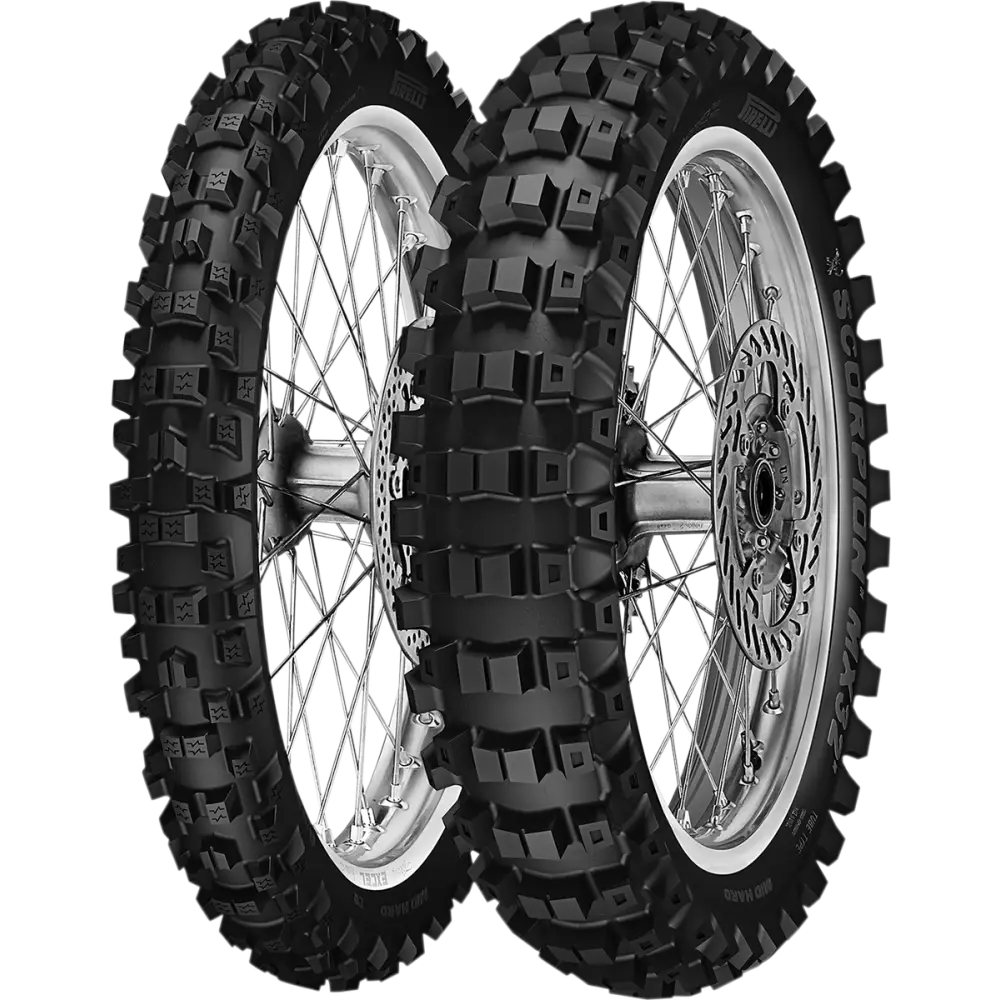 PIRELLI Tire - Scorpion* MX32* Mid Hard - Front - 80/100-21 - 51M 3556300