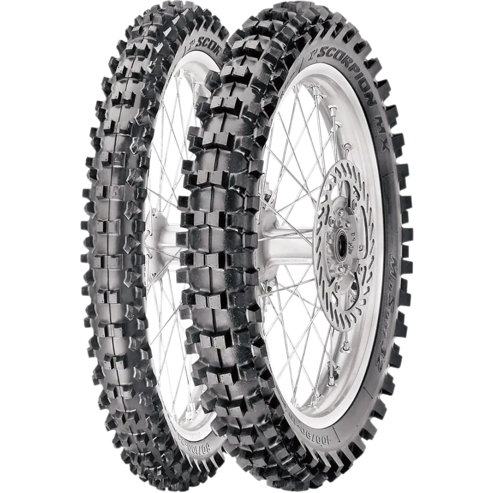 PIRELLI Tire - Scorpion* MX32 Mid Soft - Front - 2.50-10 - 33J 3841800