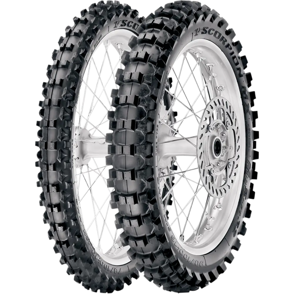 PIRELLI Tire - Scorpion* MX32 Mid Soft - Front - 60/100-14 - 29M 3842000