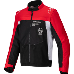 Pro Dura Jacket Black/Bright Red/White Lg