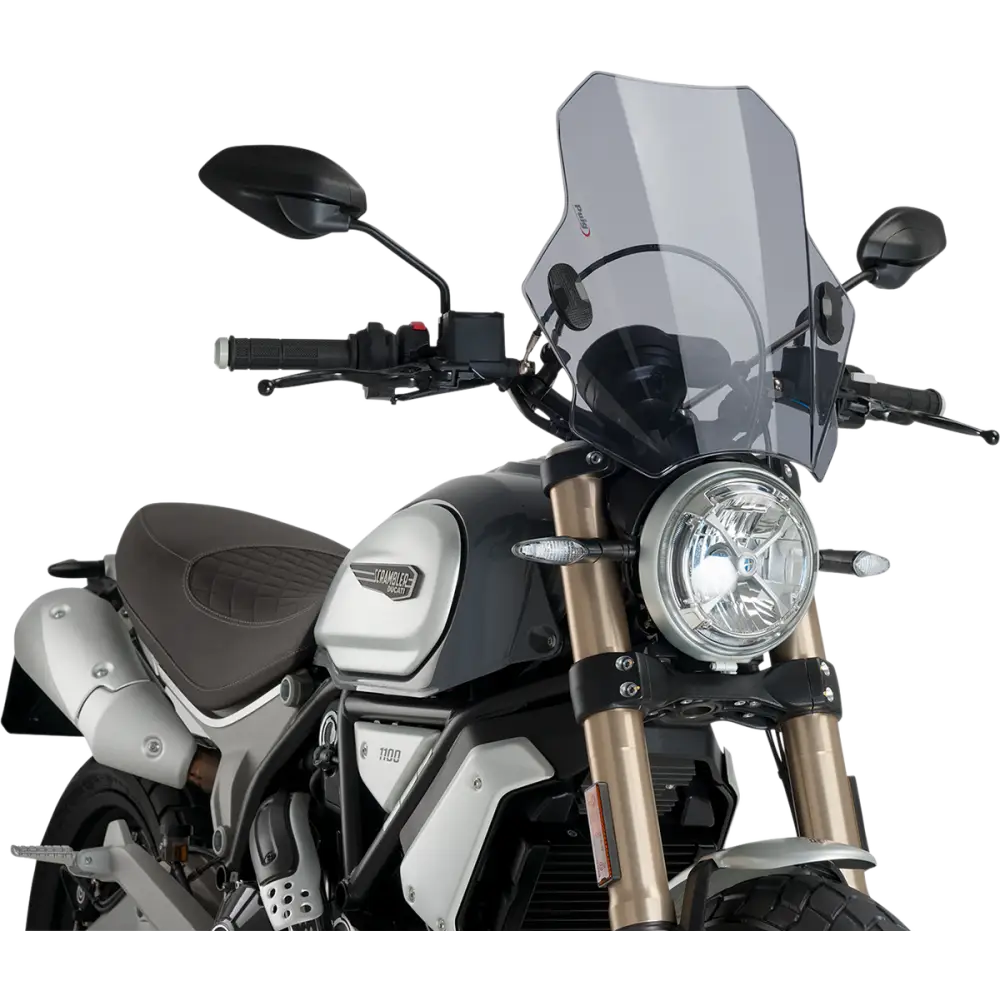 PUIG HI-TECH PARTS Bat Windscreen - Light Smoke 8088H