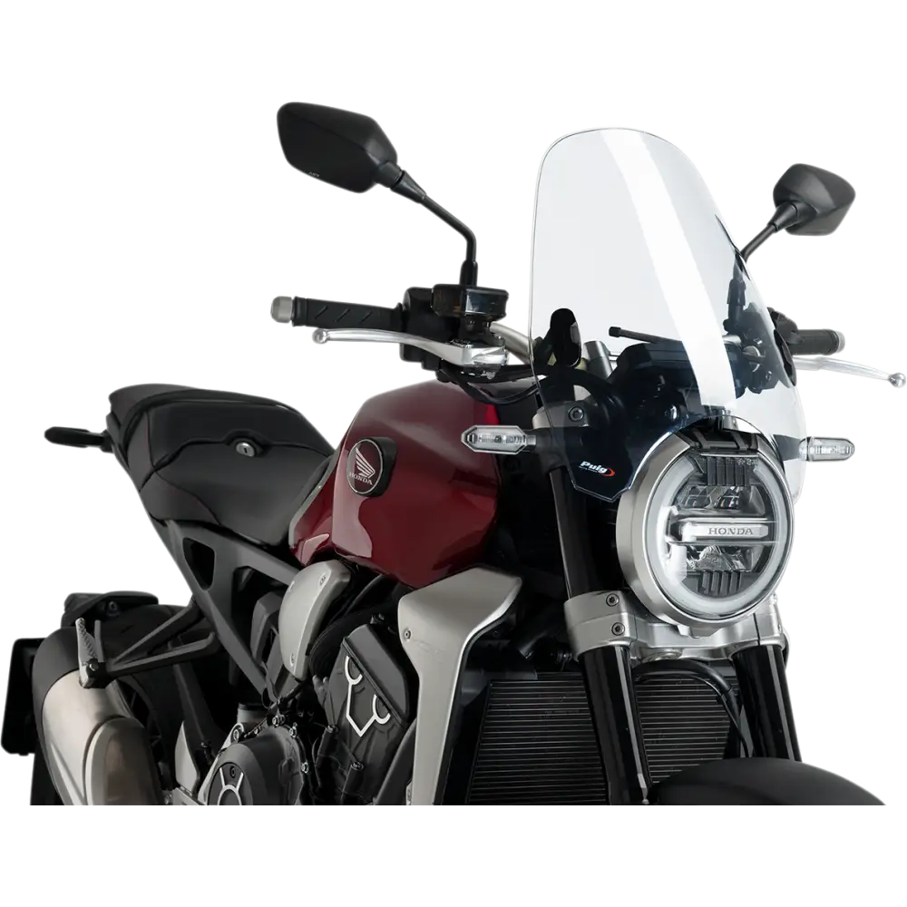 PUIG HI-TECH PARTS Custom II Windshield - Clear - X11 0336W