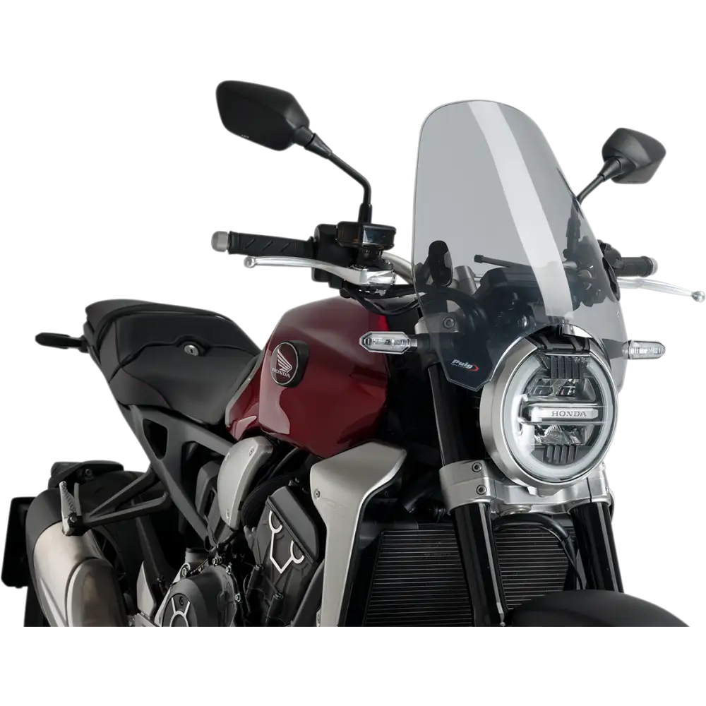 PUIG HI-TECH PARTS Custom II Windshield - Smoke - X11 0336H