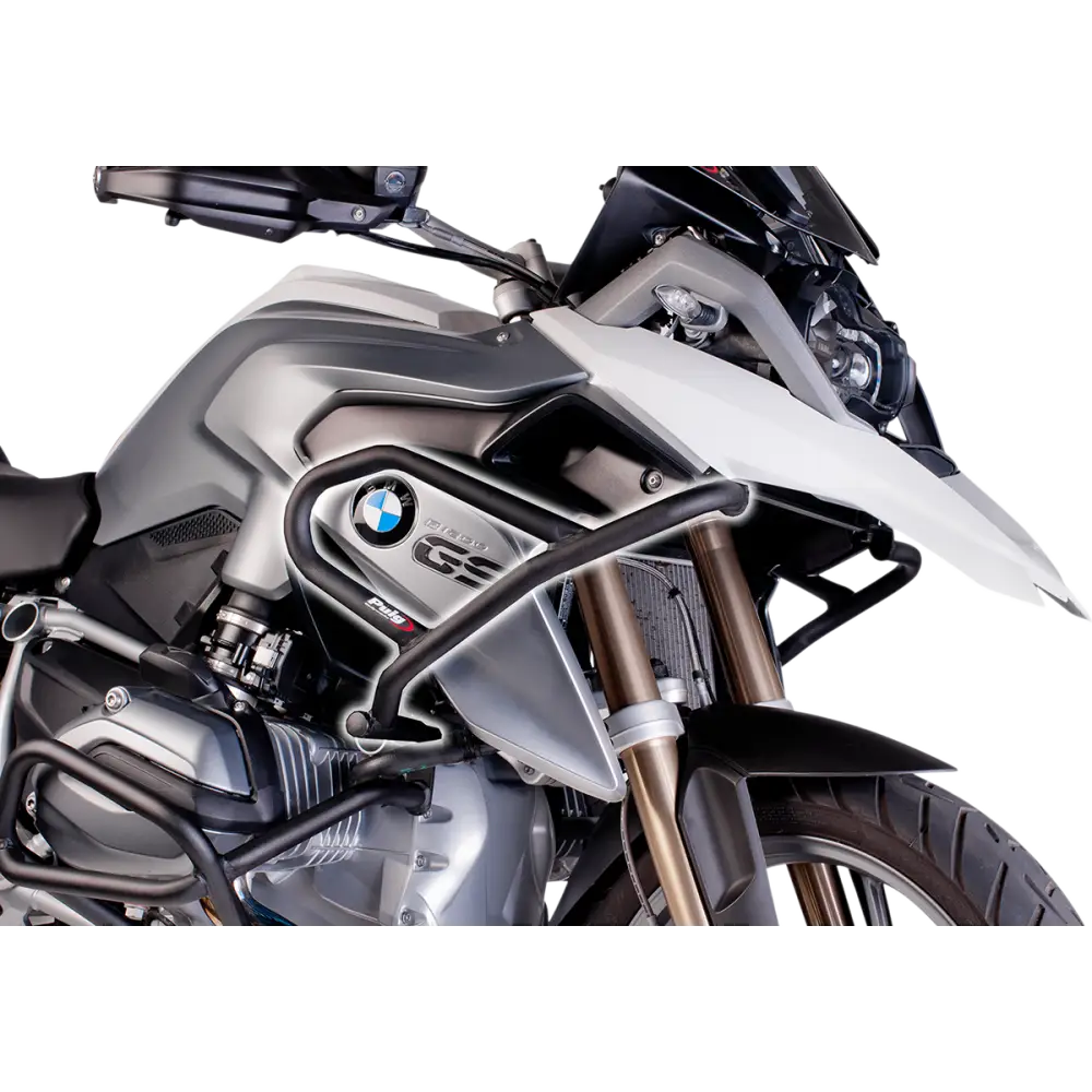 PUIG HI-TECH PARTS Engine Guards - Black 7542N