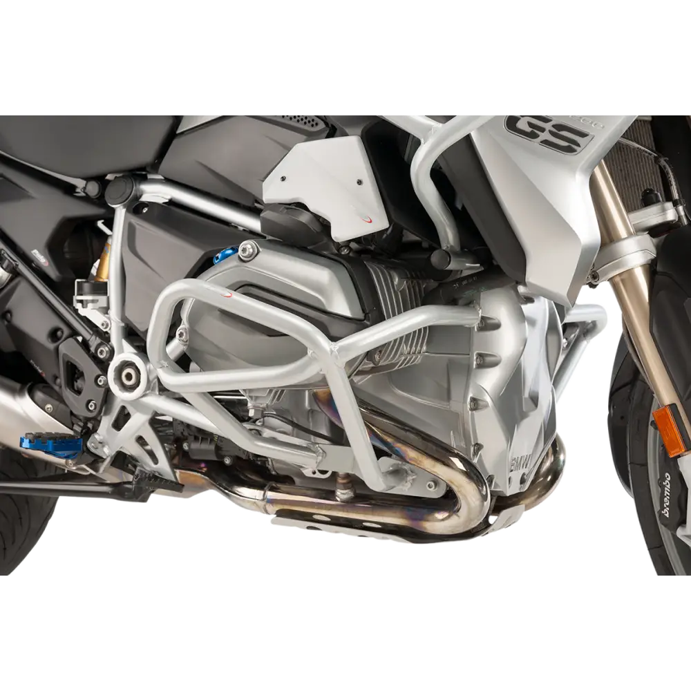 PUIG HI-TECH PARTS Engine Guards - Gray 7543U