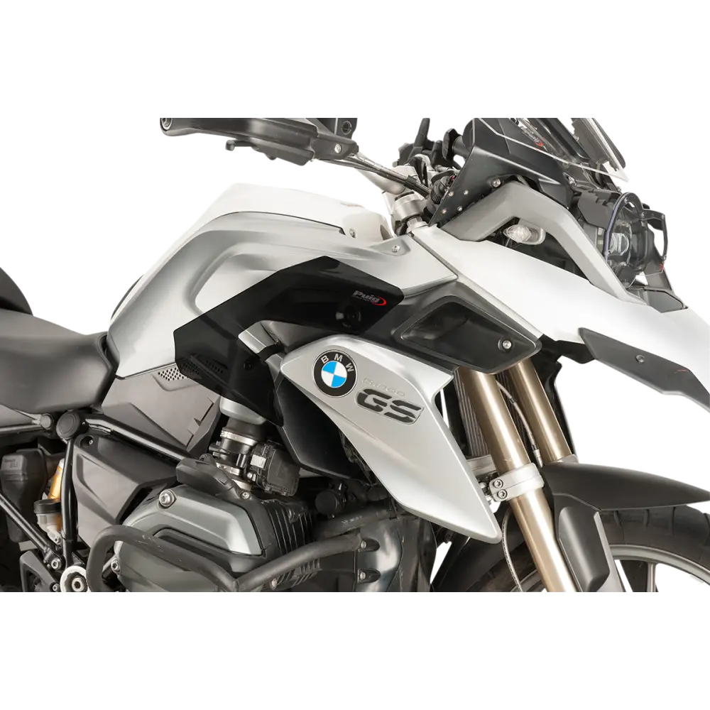 PUIG HI-TECH PARTS Lower Wind Deflectors - Dark Smoke - R1200GS 9848F
