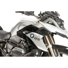 PUIG HI-TECH PARTS Lower Wind Deflectors - Dark Smoke - R1200GS 9848F