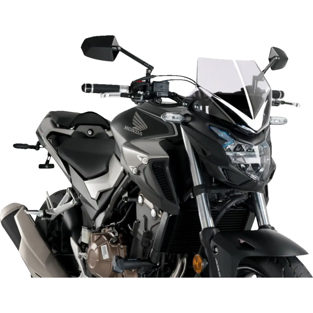 PUIG HI-TECH PARTS New Generation Sport Windshield - Clear - CB500F 21412W