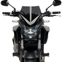 PUIG HI-TECH PARTS New Generation Sport Windshield - Dark Smoke - CB500F 21412F