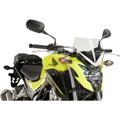 PUIG HI-TECH PARTS New Generation Windscreen - 11-1/4" - Clear - CB500F 8923W