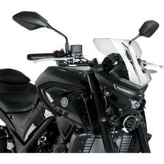 PUIG HI-TECH PARTS New Generation Windscreen - 11-3/4" - Clear - MT-03 20285W