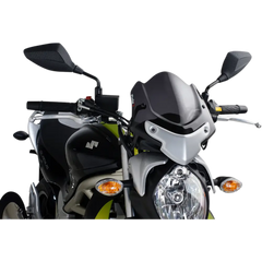 PUIG HI-TECH PARTS New Generation Windscreen - 11-3/4" - Dark Smoke - SFV650 4951F