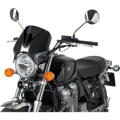 PUIG HI-TECH PARTS New Generation Windscreen - 11-3/4" - Dark Smoke - CB1100 7593F