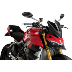 PUIG HI-TECH PARTS New Generation Windscreen - 11" - Clear - Ducati 20467W