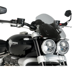 PUIG HI-TECH PARTS New Generation Windscreen - 11" - Clear - Triumph 20283W