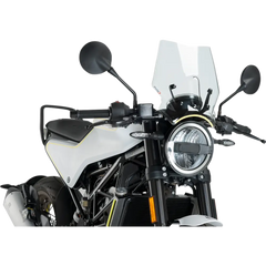 PUIG HI-TECH PARTS New Generation Windscreen - 12-1/2" - Clear - Husqvarna 9702W