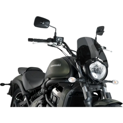 PUIG HI-TECH PARTS New Generation Windscreen - 12-1/4" - Dark Smoke - Vulcan 3175F