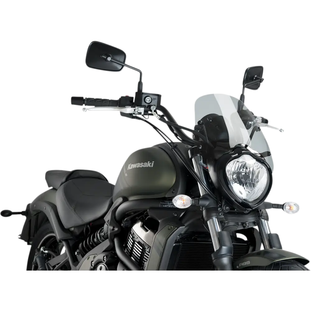 PUIG HI-TECH PARTS New Generation Windscreen - 12-1/4" - Smoke - Vulcan 3175H