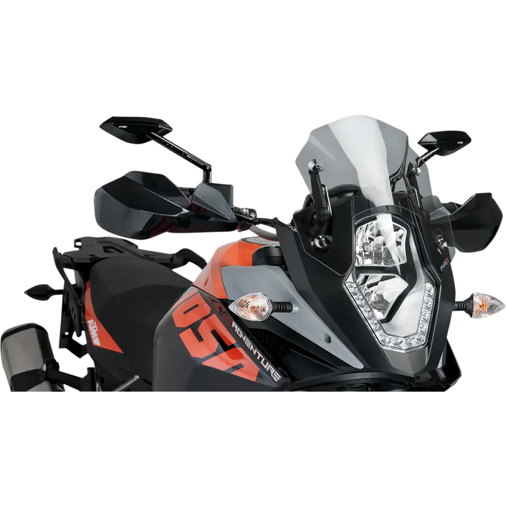 PUIG HI-TECH PARTS New Generation Windscreen - 12-3/8" - Smoke - KTM Adventure 6847H