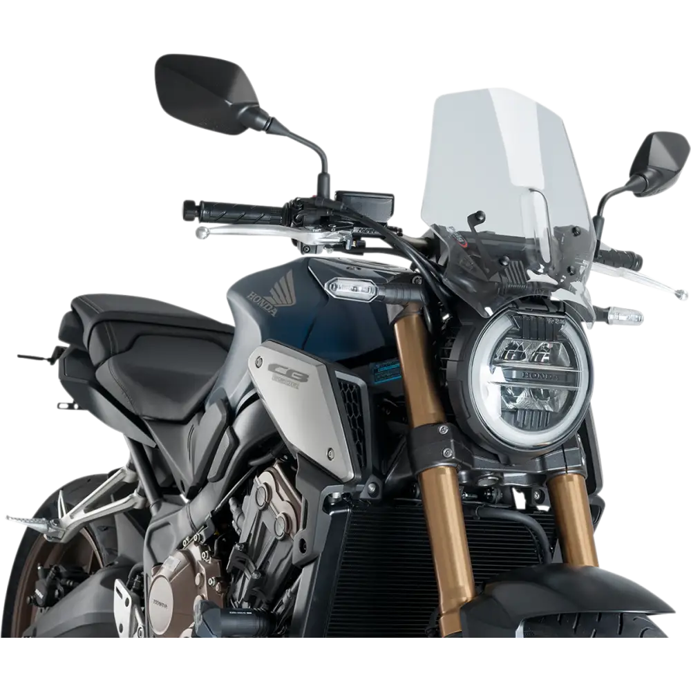 PUIG HI-TECH PARTS New Generation Windscreen - 13-1/2" - Clear - CB1000R 9748W