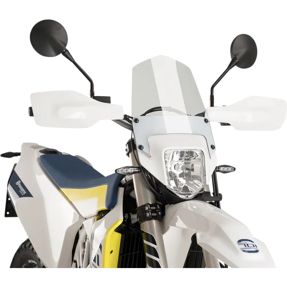 PUIG HI-TECH PARTS New Generation Windscreen - 13-3/4" - Clear - Husqvarna 701 9867W