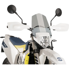 PUIG HI-TECH PARTS New Generation Windscreen - 13-3/4" - Smoke - Husqvarna 701 9867H