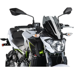 PUIG HI-TECH PARTS New Generation Windscreen - 13-3/8" - Dark Smoke - Z650 9588F
