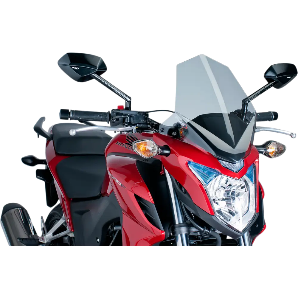 PUIG HI-TECH PARTS New Generation Windscreen - 14-3/8" - Smoke - CB500F 6437H